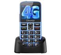 Tosaju 4G Senior Móviles Teléfono Móvil para Mayores Teléfono móvil sin Contrato fácil de Usar Celular para Ancianos con botón SOS USB Tipo C 1000 mAh batería