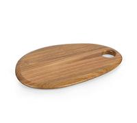 TOSCANA - a Picnic Time brand Pebble Shaped Serving Board 15" x 10" Bandejas y Platos para Servir, Madera, Acacia Natural