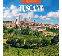 Toscana - Calendario de pared cuadrado 2026 Red Robin Publishing