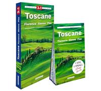Toscane. Florence, Sienne, Pise (guide 3en1): Florence, Sienne, Pise. Guide + Atlas + Carte