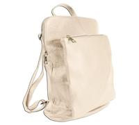 Toscanto Mochila de piel beige ORTM103RI
