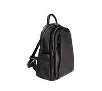 Toscanto Mochila de piel negra ORTM101RS