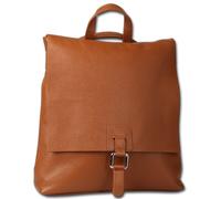 Toscanto Mochila Piel Marrón Cityrucksack Mediana 33x33x9cm ORT101RC5