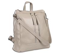 Toscanto ORT100RK - Mochila de piel para mujer, color gris claro