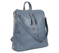 Toscanto ORT100RM - Mochila de piel para mujer, color azul