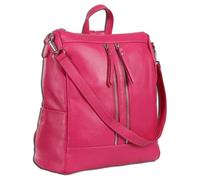 Toscanto ORT100RP - Mochila de piel para mujer, color rosa fucsia