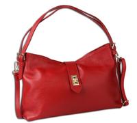 Toscanto OTT185SR6 - Bolso bandolera (37 x 25 x 10 cm), color rojo oscuro