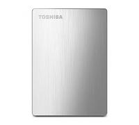 Toshiba 1TB Canvio Slim II - Disco duro externo (1000 GB, 2.5", 3.0 (3.1 Gen 1), 5400 RPM, Plata)
