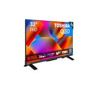 Toshiba Televisor 32" 32QV2F63DG QLED Full HD Smart TV VIDAA HDR Bluetooth Alexa