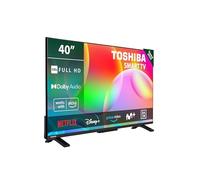 Toshiba 40LV2563DG Smart TV de 40", con Resolución Full HD (1920 x 1080), HDR, Compatible con Asistente de Voz Alexa y Google
