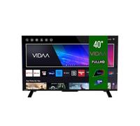 Toshiba Smart VIDAA TV 40" Full HD 40LV2E63DA TV 40 pulgadas, TV LED compatible con Alexa, DVB-T2, tecnología LED, HDMI 2.1