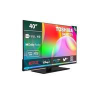 Toshiba 40LV3563DG Smart TV de 40", con Resolución Full HD (1920 x 1080), HDR, Peana Central, Compatible con Alexa, WiFi