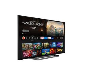 TOSHIBA 55UF3D63DA Smart TV Fire TV 55 pulgadas (4K Ultra HD, HDR10, Prime Video, Netflix, control de voz Alexa, baja latencia para Gaming, Bluetooth, USB, sonido Onkyo, Airplay)