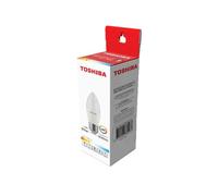 TOSHIBA Bombilla LED C37 E27 8W 3000K - Ultimas Unidades