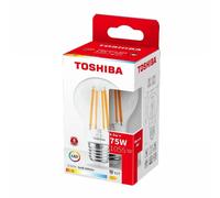 Toshiba Bombilla LED Filamento A60 E27 8.5W 2700K, Luz Cálida