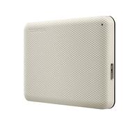 Disco duro externo 1 TB - Toshiba Canvio Advance, USB 3.2, Blanco