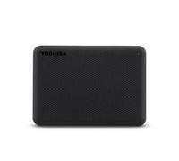 Disco duro externo 2 TB - Toshiba Canvio Advance, USB 3.2, Negro