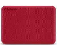 Disco duro externo toshiba canvio advance rojo 1 tb usb 3.2 gen 1