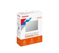 Toshiba Canvio Flex 4TB HDD 5000MB/s Canvio Flex USB 3.2 Gen1 Plata Compacto
