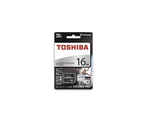 TOSHIBA CARTAO MEMORIA MICRO SDHC 16GB ADAPT C10 EXCER