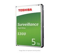 Toshiba Disco Duro Interno S300 de vigilancia de 5 TB de 3.5 Pulgadas - CMR SATA 6 GB/s 5400 RPM 128MB de caché - HDWT150UZSVAR