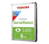 TOSHIBA Discos Duros Marca Modelo S300 Surveillance - Disco Duro - 6 TB - Interno - 3.5" - SATA 6Gb/s - 5400 RPM - búfer: 256 MB