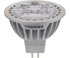 Toshiba E-CORE - Bombilla LED de bajo consumo MR16 (GU5.3) de 4 W