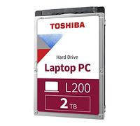Toshiba HDWL120XZSTA L200 - Disco duro interno para ordenador portátil de 2 TB, 5400 rpm, SATA 6 Gb/s, caché de 128 MB, 2.5 pulgadas, 9.5 mm de altura, unidad interna desnuda 2000