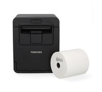 Toshiba HSP-100 mpresora de tickets con USB y rollo de papel térmico blanco 123tinta de 80x80x12 cm (5 uds)