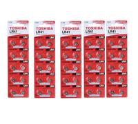Toshiba LR41 AG3 alcalinas 1,5 V pilas (50 unidades)