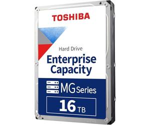 Toshiba MG Series MG08ACA16TE - Disco Duro Interno para Servidor (16 TB, 3,5 Pulgadas, SATA 6 GB/s, 7200 RPM, 512 MB, caché 24/7)