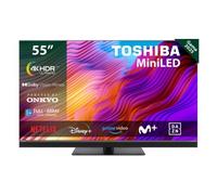 Toshiba MiniLED 55″ 55MG8F63DG 4K Ultra HD Google TV Dolby Vision WiFi HDMI 2.1 Negro