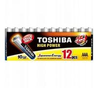 Toshiba MP-12 Pack 12 Pilas AAA High Power Alcalinas 1.5V