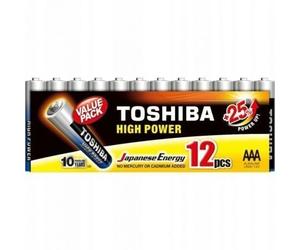 Toshiba MP-12 Pack 12 Pilas AAA High Power Alcalinas 1.5V