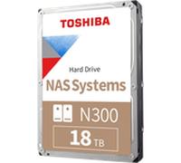 Disco Duro Enterno Toshiba N300 de 18TB - Disco Duro SATA de 3,5 Pulgadas que Admite hasta 8 Bahías de Unidad, Diseñado para Sistemas NAS 24/7, Nueva Generación (HDWG480UZSVA)
