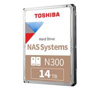 Toshiba - N300 disco duro interno 14 TB 7200 RPM 512 MB 3.5" Serial ATA III - HDWG51EEZSTA