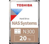 Toshiba - BULK N300 NAS HARD DRIVE 20TB (INT HDEX00DZNA51F SATA 35