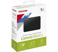 Toshiba Negro Canvio Base Disco duro externo 1TB USB 3.2 Disco mecánico Rigido Preto para computadora portátil de escritorio