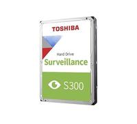 Toshiba S300 Disco Duro Vigilancia 6 TB, 3.5" SATA, 256 MB, para DVR/NVR y 64 Cámaras, Fiabilidad 24/7