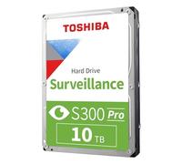 Toshiba S300 Pro MD10ADA10TV - Disco rigido - Sorveglianza - 10 TB - Interno - 3,5" (8,9 cm)