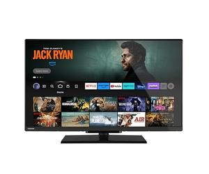 Toshiba Smart Fire TV 24" HD Ready 24WF3F63DAR, TV de 24 pulgadas con Alexa integrada, televisión LED compatible con Alexa, DVB-T2, tecnología LED, HDR, HDMI 2.1, Dolby Audio