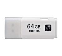 Toshiba TransMemory U301 - Memoria USB de 64 GB, color blanco