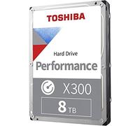 Toshiba X300 Disco Duro Interno de 8 TB para Rendimiento y Juegos de 3.5 Pulgadas - CMR SATA 6 GB/s 7200 RPM 256 MB de caché - HDWR480XZSTA