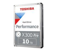 Toshiba X300 PRO 10TB Alto rendimiento de carga de trabajo para profesionales creativos Disco duro interno de 3,5 pulgadas - Tasa de carga de tra