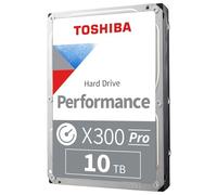 Toshiba X300 PRO 10TB Alto Rendimiento de Carga de Trabajo para Profesionales Creativos Disco Duro Interno de 3,5 Pulgadas - Hasta 300 TB/Año Velocidad de Carga de Trabajo CMR SATA 6 GB/s 7200 RPM 512 MB Caché - HDWR51AXZSTB