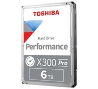 Toshiba X300 Pro 6TB Alto Rendimiento de Carga de Trabajo para Profesionales Creativos Disco Duro Interno de 3.5 Pulgadas - hasta 300 TB/Año Velocidad de Carga de Trabajo CMR SATA 6 GB/s 7200 RPM 256