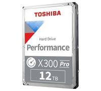 Toshiba X300 PRO - Disco duro interno de 3.5 pulgadas de alto rendimiento de carga de trabajo de 12 TB para profesionales creativos - Hasta 300 TB/año tasa de carga de trabajo CMR SATA 6 GB/s 7200 RPM