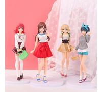 Toshihiko Rent A Girlfriend Ruka Sarashina - Estatua de PVC (18 cm, 4 unidades)