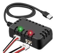 Tosiicop Cargador de batería Lipo de 7,4 V - RC Car Balancer Charger con cable de carga rápido USB 2 en 1 XH-3P Conector 1 A para batería 2S RC Auto Boat Airplane Monstertruck Quadcopter Airsoft SCX24