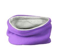 TOSKATOK® Bufanda para el cuello con redecilla de forro polar suave y reversible cálida para niños y niñas